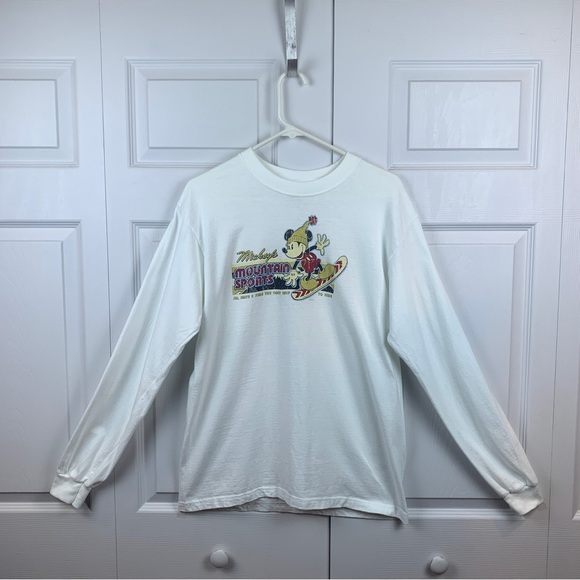 Disney Other - Disney Store Exclusive Mickey Mountain Sports Long Sleeve tee shirt